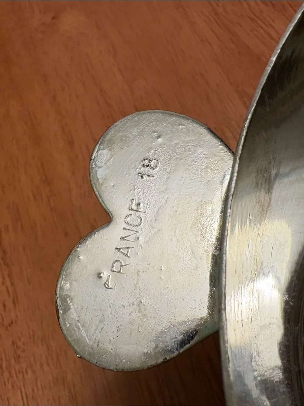 Vintage French MCM Charlotte Pot, Tinned Steel